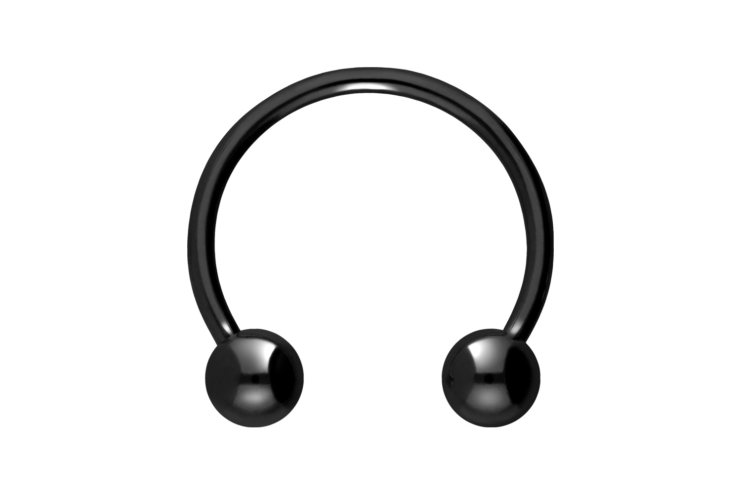 Titan Hufeisenring Piercing mit Innengewinde